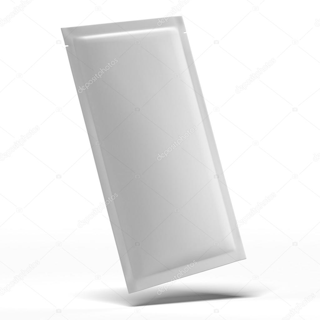 Long White Blank Foil Packaging