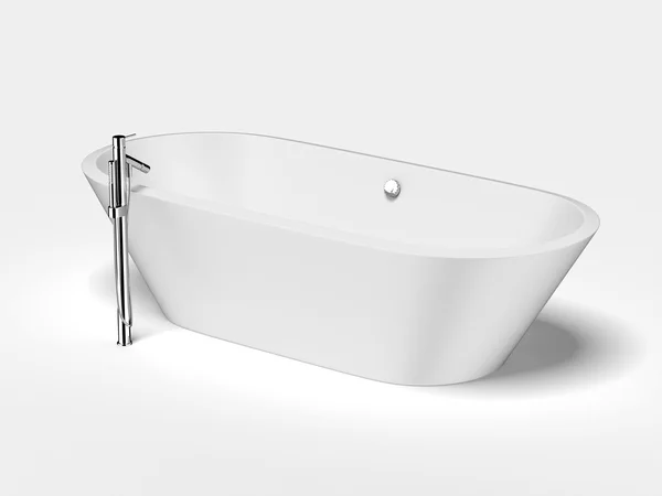 现代的浴缸 — 图库照片
