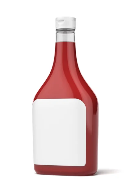 Butelki ketchupu — Zdjęcie stockowe