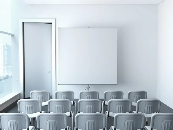White classroom — Stock Photo, Image