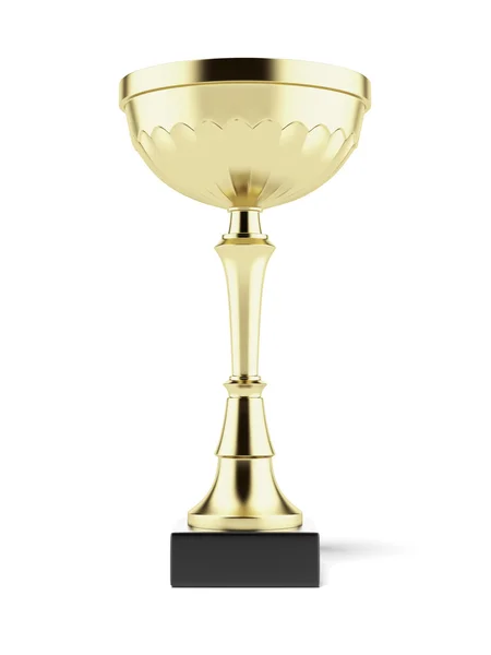 Gold trophy cup — Stock Photo, Image