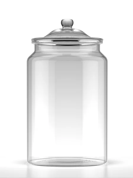 Glass jar — Stock Photo, Image