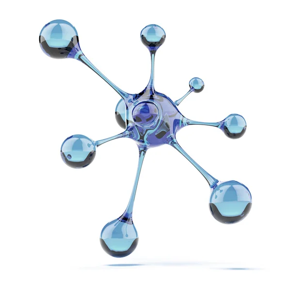Molekyl modell — Stockfoto