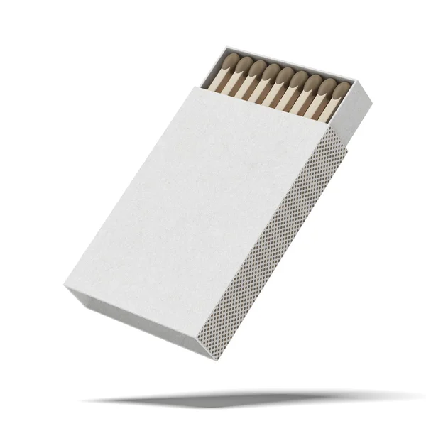 Opened matchbox — Stock Image Opened matchbox Royalty Free Stock Images