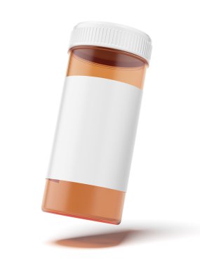 Container for medicine clipart