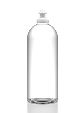 bulaşık deterjanı ile şişe