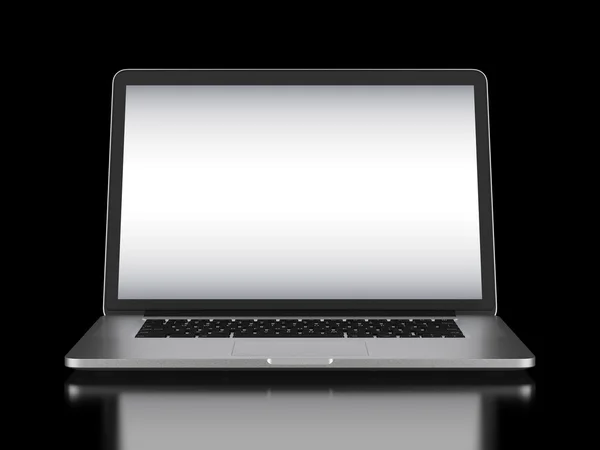 Opened laptop — Stock Photo, Image