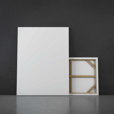 yerde duran iki çerçeve