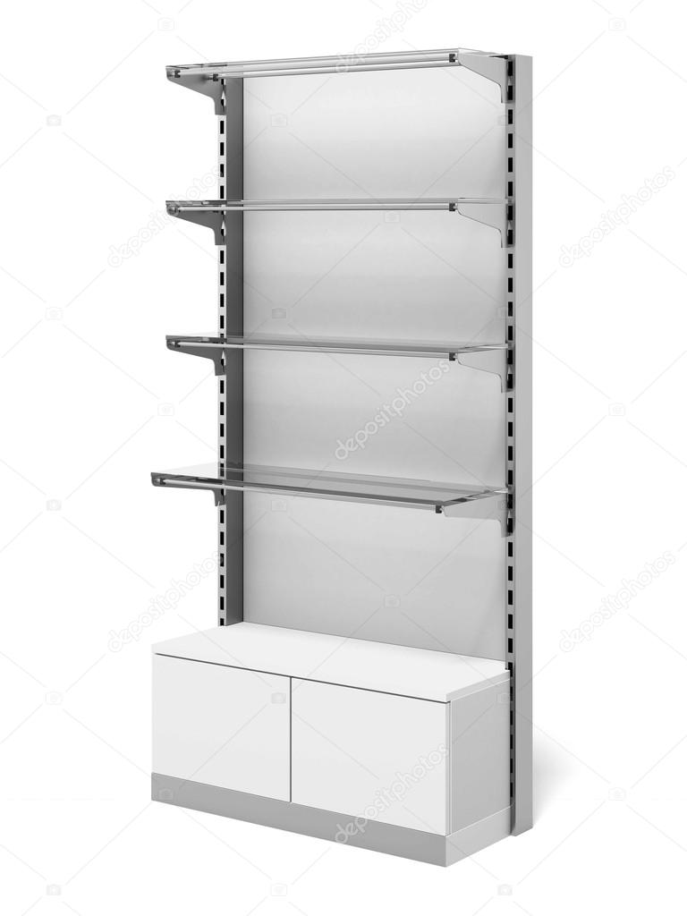 Retail Store Shelf — Stock Photo © ekostsov 34158719