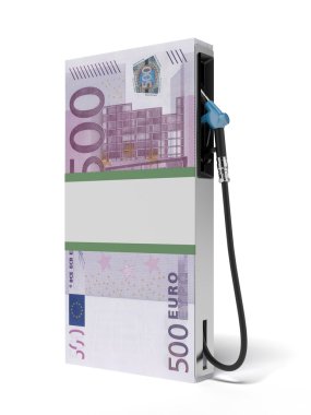 benzin istasyonu olarak euro yığını