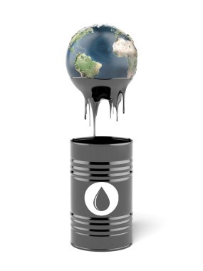 varil petrol dünya küre ile