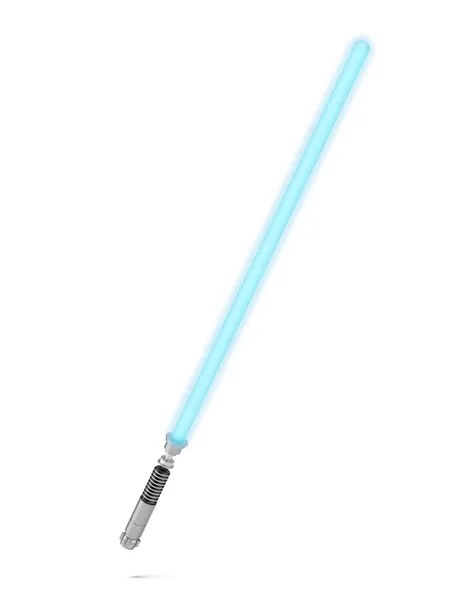 Blue lightsaber — Stock Photo, Image