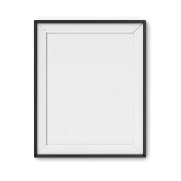 Black picture frame — Stock Photo, Image