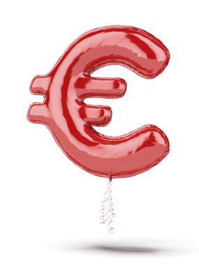 Kırmızı euro balon