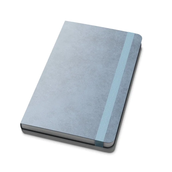 Libro de notas azules — Foto de Stock