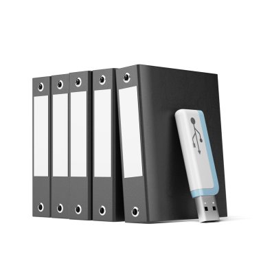 klasörler ve usb flash sürücü