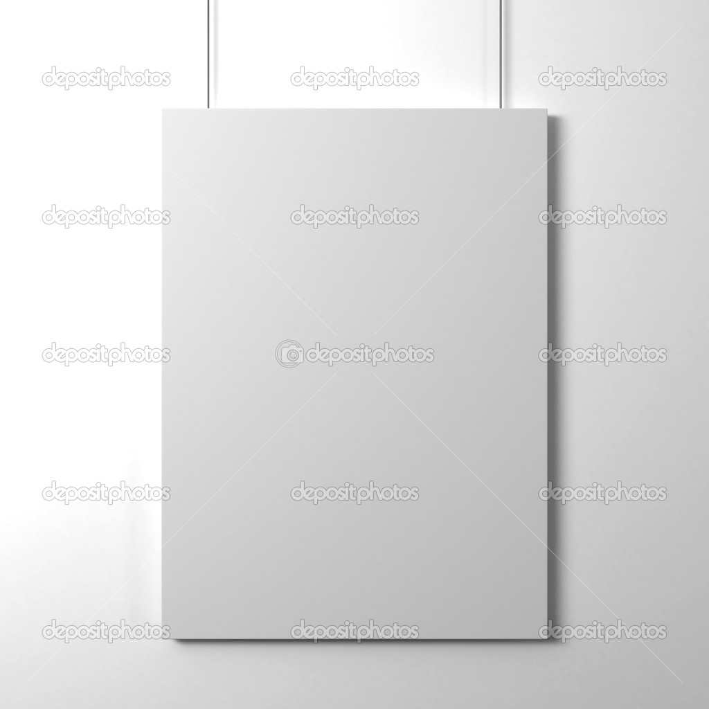 Blank paper card