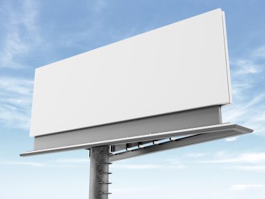 arka planda bulutlar boş Pano