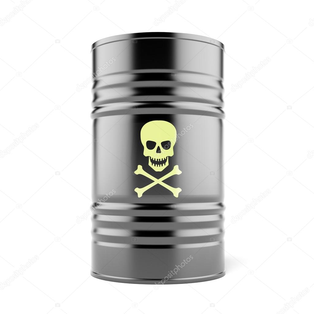 Toxic waste barrels