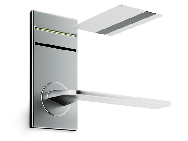 Keycard and electronic lock