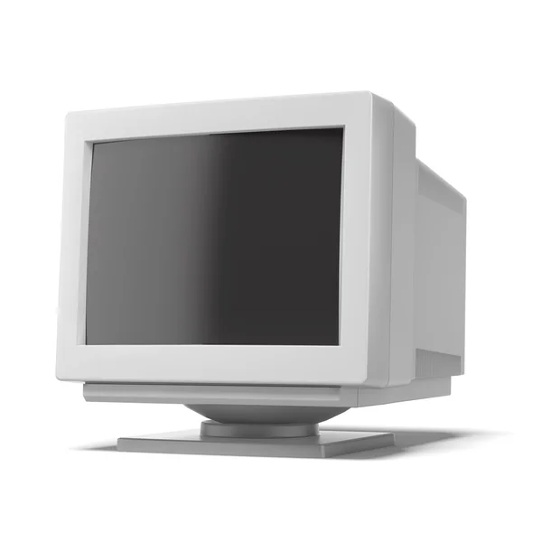 Monitor de computador antigo — Fotografia de Stock