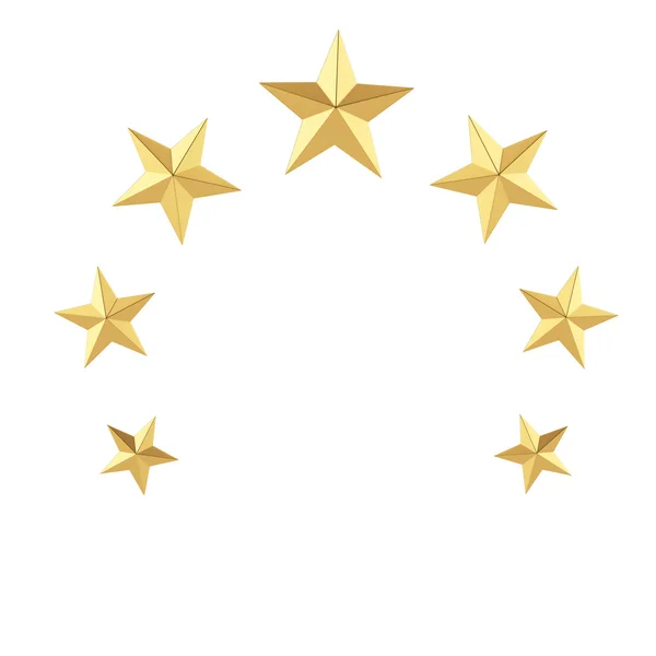 Gold stars — Stock Photo, Image