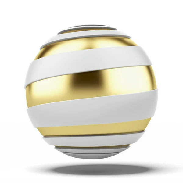 Абстрактный мяч спиральной формы — стоковое фото