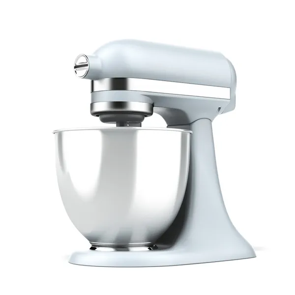 Blue stand mixer — Stock Photo, Image
