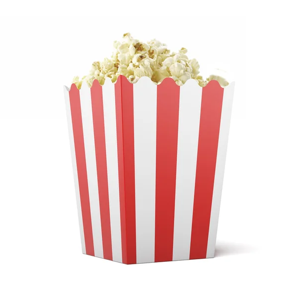 Vak van popcorn — Stockfoto