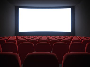 koltuklu sinema ekranı