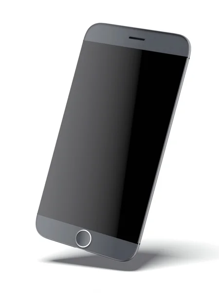 Grey new smartphone — Stock Photo, Image