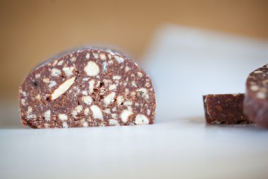lezzetli çikolata salamı 