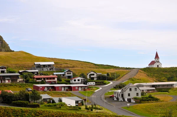 Stad vik. IJsland Stockfoto