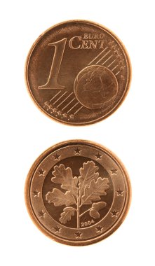bir eurocent sikke