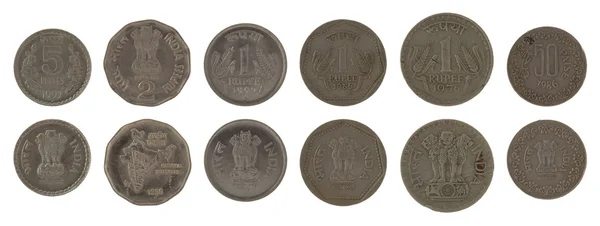 Old Indian coins — Stock Photo, Image