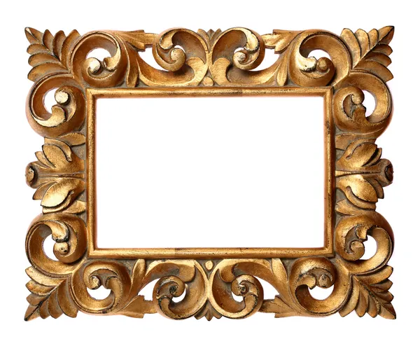 Wooden Baroque Style Frame — Stock Photo, Image
