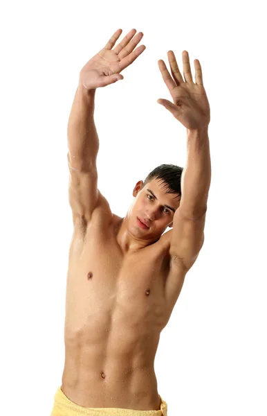 Sexy muskulöser Mann — Stockfoto