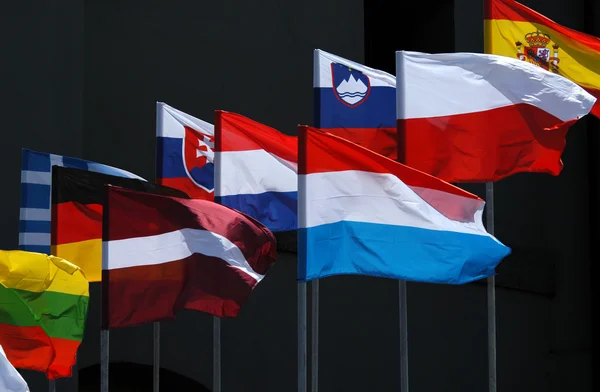 European Flags — Stock Photo, Image