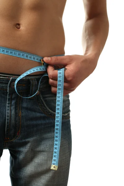 Medir la cintura — Foto de Stock