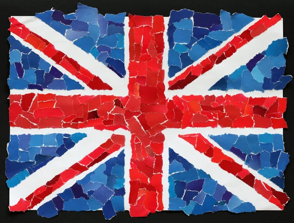 Bandera nacional del Reino Unido — Foto de Stock