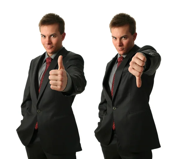 Two Young Businessmen — Stock Photo, Image