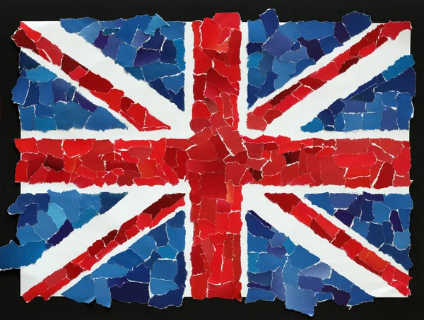 Bandera nacional del Reino Unido — Foto de Stock
