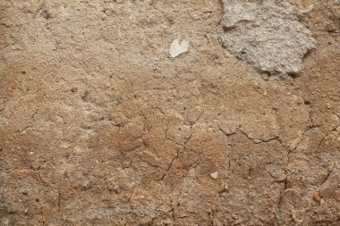 Çatlak alçılı eski duvar. Arkaplan dokusu.