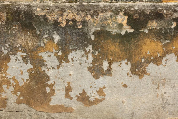 Старая Стена Треснувшей Штукатуркой Фоновая Текстура — стоковое фото