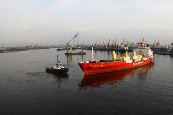 Puerto de San Petersburgo — Foto de Stock