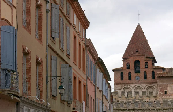 Сен-Pierre Abbaye в місті Moissac — стокове фото