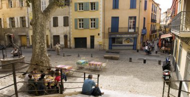 Perpignan sokak görünümü