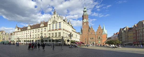 Plac rynek Wrocław — Zdjęcie stockowe
