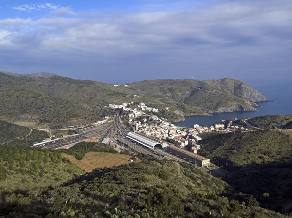 Demiryolu havadan görünümü