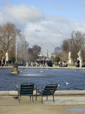 Jardin des tuileries, paris